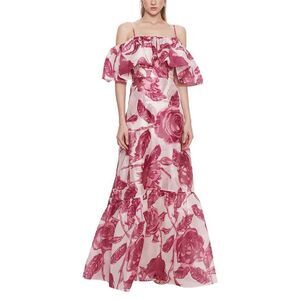 Marchesa Notte Womens  Gown, Pink